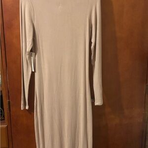 Honor The Gift Women’s XL Rib Tan Boutique Brand Tan Color Long Sleeve
Dress